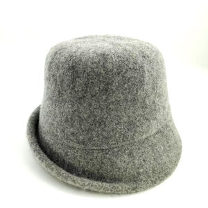 Hot Selling Winter Wide Brimmed 100%wool Bucket Knitted Hat <b>Sweet</b> Cute Versatile Winter Hat Warm Cycling Cap for Outdoor Wear - Product Image 3