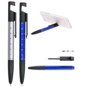Multi-functional Plastic <b>Ballpoint</b> <b>Pen</b> with Scale Can Be Touched - Product Image 4