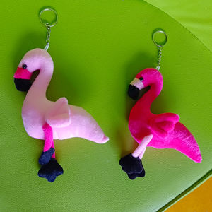 Peluche di Fenicotteri Carini per Regali ai Bambini, Vendita all'Ingrosso di Pupazzi Imbottiti di Uccelli Rosa e Cigni, Portachiavi Decorativi, Accessori per Matrimoni - Product Image 5