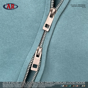 Felpe con cappuccio con logo personalizzato con cerniera invernale all'ingrosso con tasca del cappello felpa con cappuccio in cotone per giovani uomini - Product Image 6