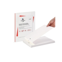 Kertas Thermal Fanfold US Letter 8.5 X 11 70g Bebas BPA Berkualitas Tinggi untuk Printer Thermal Mini Kantor Portabel POS