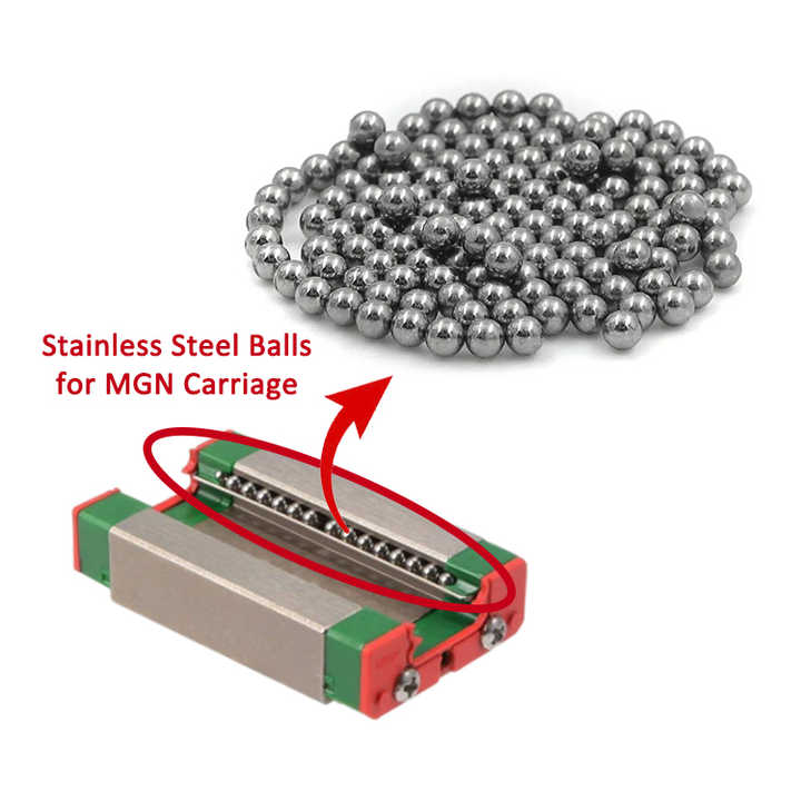 1000 Sfere Cuscinetto Acciaio Inox 0.8mm - G100 Precisione Per Fai Da Te E Riparazioni