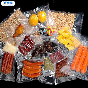 Bolsa <span class=keywords><strong>de</strong></span> Plástico Transparente <span class=keywords><strong>de</strong></span> Nylon para Alimentos, Sellable al Vacío, Compresión por Calor, Bolsa <span class=keywords><strong>de</strong></span> Mylar para Almacenamiento en Congelador, Ideal para Carne Fresca, Filetes y Hamburguesas - Product Image 4