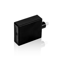 Flacon compte-gouttes carré en verre noir 30ml 50ml avec logo personnalisé, conteneur d'huile essentielle anti-fuite pour emballage de soins de la peau - MOQ 10000 PIÈCES