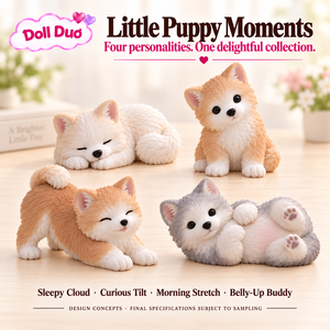 Muñeca de Silicona de Cuerpo Completo Personalizada, Mini Muñeca Elástica con Forma de Cachorro, Juguete Sensorial para Aliviar el Estrés, Regalo de Navidad Personalizado para Niños - Product Image 4