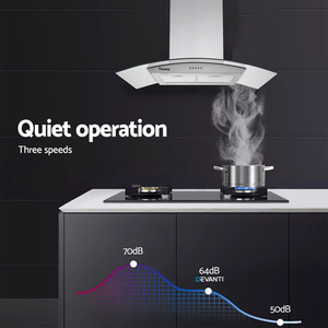 900CFM Hotte de cuisine îlot de 36 pouces en acier inoxydable à 3 vitesses Nouveau - Product Image 2