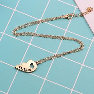 Collier d'amitié BFF pour 2, colliers assortis pour meilleures amies, pendentif cœur éternel, colliers pour décoration, pour femmes - Product Image 5