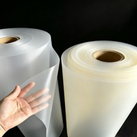 Rouleaux de feuilles en PP, PET, PVC imprimés sur mesure, films plastiques non transparents, laiteux, givrés pour la fabrication de panneaux diffuseurs de lumière