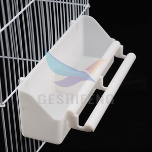 Alimentador de pájaros GSF, comedero de pájaros de plástico, comedero de pájaros, plástico reciclado con soporte para alimentación, riego, loro, canario, Paloma - Product Image 3