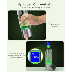 2024 Bouteille d'eau portable certifiée 420ml SPE ultra riche en hydrogène - Product Image 5