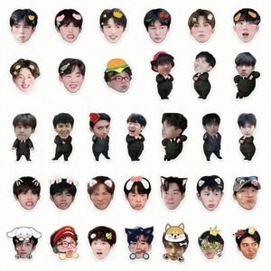 New Kpop UV Resist Vinyl <b>PVC</b> <b>Adhesive</b> Computer Labels Self-<b>Adhesive</b> Sticker for Car Decoration for Gift Promotion - Product Image 4