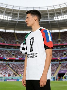 Camisetas de Fútbol Personalizadas para la Copa Mundial de Fútbol 2026, Camisetas de Fútbol con Nombre y Número del Equipo, Camisetas para Fanáticos - Product Image 4