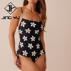 Traje de Baño de una Pieza de Nailon Personalizado con Estampado Bohemio de Alta Calidad de Fábrica OEM 2025 - Product Image 2