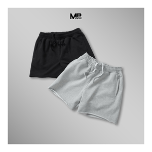 Entrega rápida Hombres Pantalones cortos Cuello redondo para hombres Vintage Logotipo personalizado Fabricante vietnamita Muestra gratis - Product Image 1