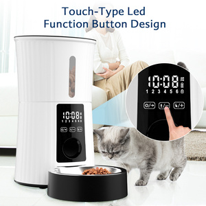 Distributore Automatico di Cibo per Animali Domestici Certificato Jam Free 4L, Doppia Alimentazione di Backup, Ciotola in Acciaio Inox Resistente all'Umidità, Alimentatore Intelligente Temporizzato per Gatti - Product Image 5