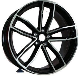 Ruedas de coche de aleación de aluminio Acabado pulido y brillante 20 ''con 5 agujeros en stock PCD 112 35mm ETR" - Product Image 1