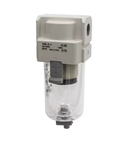 Séparateur de brouillard modulaire SMC AFM30-03D-D Série AFM30-A Port RC 3/8'' avec purge automatique NC Filtre de purification d'air pneumatique
