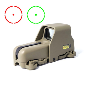 กล้องเล็งโฮโลแกรมแบบจุดแดงเขียว 553 พร้อมฐานปลดเ<span class=keywords><strong>ร</strong></span>็วแบบ QD ปรับความสว่างได้ ภาพชัดเจน - Product Image 3