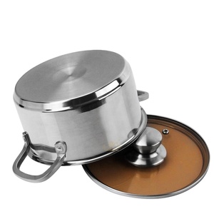 Fornitore della fabbrica prezzo di fabbrica in acciaio inox in acciaio inox zuppa di pentola di cottura per la cucina - Product Image 3