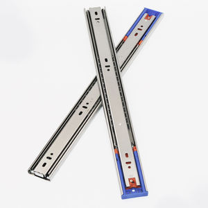 מסילות הידראוליות לסגירה שקטה לארונות מטבח, חדר שינה, חדר אמבטיה וסלון, בצבע שחור, 20 אינץ', רוחב 45 מ\\\"מ - Product Image 2