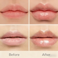 Huile à Lèvres Liquide Hydratante et Nourrissante aux Fruits, Faible MOQ, Haute Qualité, 5g, Végane, Marque Privée, Rose Repulpant, Vente en Gros