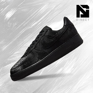 Kobe Bryant <span class=keywords><strong>X</strong></span> <span class=keywords><strong>Nike</strong></span> Air Force 1 Low 'triple Black' Zapatos casuales de lujo Zapatillas deportivas casuales para hombre - Product Image 1