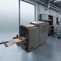 Machine à plier et à agrafer les livrets entièrement automatique CG3300 pour les ateliers graphiques et d'impression, capacité de 1500 copies par heure