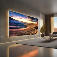 Mur vidéo MicroLED P0.9, résolution 4K, écran mural de 163 pouces avec garantie de 3 ans pour home cinéma