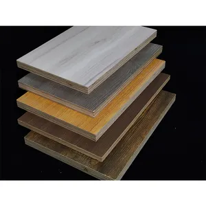 4x8 12mm 18mm 15mm furniture board plywood high density layer plywood texture melamine face hdf marine plywood