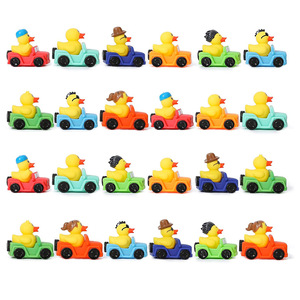 Jincan <span class=keywords><strong>Mini</strong></span> anatra giocattolo giallo PVC Jeep per ragazzi e ragazze stampa giocattolo - Product Image 3