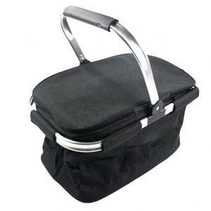 Collapsible New Picnic Food Grocery Beverage Wine Beer 6 Can Outdoor Camping <b>Backpack</b> Insulated Lunch <b>Cooler</b> Bags with Zipper - Product Image 3