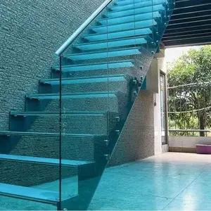 Indoor-Outdoor-Edelstahl-Stand-Off-Geländer Geländer Handlauf für Balkon und innentreppen-Schutzgeländer