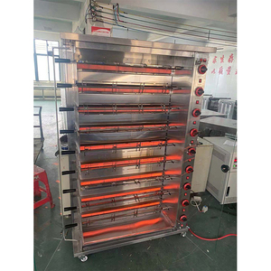 Máquina de Asar Pollos HORUS, Asador de Pollos a Gas de Acero Inoxidable, Parrilla para Asar Pollos - Product Image 6
