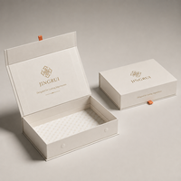 Boîte cosmétique à fermeture magnétique de luxe, papier de soie imprimé personnalisé à l'intérieur, boîte en papier rigide magnétique pour l'emballage de produits de soin de la peau, de maquillage et de beauté