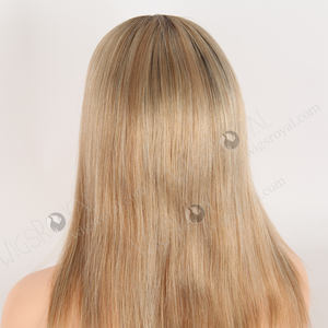 La mayoría de las <span class=keywords><strong>pelucas</strong></span> médicas de seda transpirables ligeras y cómodas de aspecto natural <span class=keywords><strong>para</strong></span> <span class=keywords><strong>mujeres</strong></span> calvas <span class=keywords><strong>con</strong></span> alopecia y Cáncer - Product Image 4