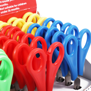 Foska Bán Buôn Đầy Màu Sắc Số Lượng Lớn 5 Inch Cùn Tip An Toàn Trẻ Em Craft Mini Kéo Với 5Cm Quy Mô Cho Các Trường Học Lớp Học - Product Image 4