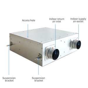 Circulador eléctrico de ventilación de sistema de aire fresco con filtro HEPA para hotel doméstico y garaje con <span class=keywords><strong>enchufes</strong></span> de la UE, EE. UU. Y el Reino Unido - Product Image 4
