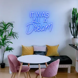 Koncept Drop Shipping 20 Inch IT WAS ALL A Dream Business Sign Custom Neon Advertising LED Neon Sign