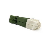 Designer Faltbare Leinwand Handtasche Plissee Kordel zug Handgelenk Trage tasche Wolle Gestrickt Farb block Spleiß Faltbare Einkaufstasche
