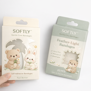 Boîte d'emballage cosmétique personnalisée, boîte suspendue pour la vente au détail de cosmétiques, logo holographique personnalisé imprimé - Product Image 3