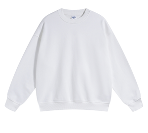 Sudadera Unisex Casual de Cuello Redondo, Tejido Acanalado, Personalizada con Estampado Bordado, 100% Algodón de Alta Calidad, 430g, para Invierno - Product Image 2