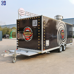 Remolque de Comida Móvil CAMPTRL, Camioneta de Pizza y Café, Carrito de Hot Dogs, Camión de Comida BBQ, Cocina Móvil, Nuevo Kiosco de Helados - Product Image 5