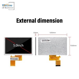 Tùy chỉnh thiết kế <span class=keywords><strong>5</strong></span>.0 <span class=keywords><strong>inch</strong></span> BI050BS3-K100 <span class=keywords><strong>TFT</strong></span> LCD màn hình giá rẻ giá 40-Pin song song RGB thương mại nhỏ hiển thị kỹ thuật số - Product Image 2