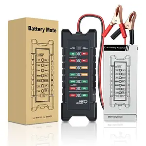 Тестер заряда аккумулятора BM410, диагностический прибор для проверки заряда автомобильных аккумуляторов, дизельных и бензиновых аккумуляторов, 12 В, 24 В