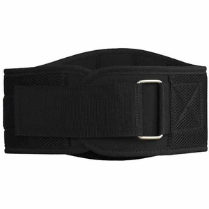Cinturón de soporte lumbar universal para levantamiento de pesas, cinturón de compresión envolvente de nailon y spandex para hombres y mujeres - Product Image 1