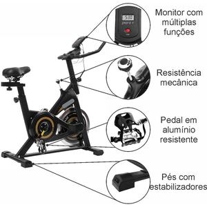 Bicicleta <span class=keywords><strong>de</strong></span> Ejercicio TODO para Entrenamiento Cardiovascular, Bicicleta <span class=keywords><strong>de</strong></span> <span class=keywords><strong>Spinning</strong></span> Comercial <span class=keywords><strong>de</strong></span> Calidad para Gimnasio, Bicicleta Deportiva para Pérdida <span class=keywords><strong>de</strong></span> Peso WCT ODIN - Product Image 4