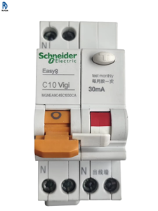 Interruptor Diferencial Residual (RCCB) EA9 IP+N C10A, Dispositivo de Protección Contra Fugas, Sobrecarga y Cortocircuito para el Hogar - Product Image 1