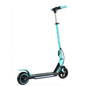 Patinete Eléctrico Plegable Portátil para Niños y Adolescentes, Patinete de Dos Ruedas de 6.5 Pulgadas, Juguete para Exteriores con Luz Intermitente y Música Bluetooth - Product Image 3