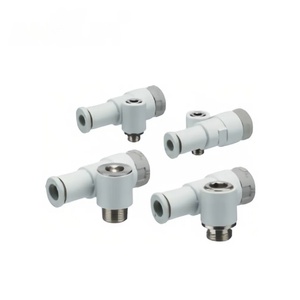 Van điều khiển lưu lượng AirTAC AJ Series van kim điều chỉnh hiệu suất cao 1 8 inch NPT Thread để điều chỉnh không khí trơn tru - Product Image 4