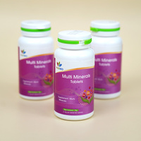Comprimés Multiminéraux Marque Blanche OEM Calcium Fer Zinc Faible Teneur en Sucre Complément Naturel Quotidien pour Adultes Énergie et Soutien Immunitaire